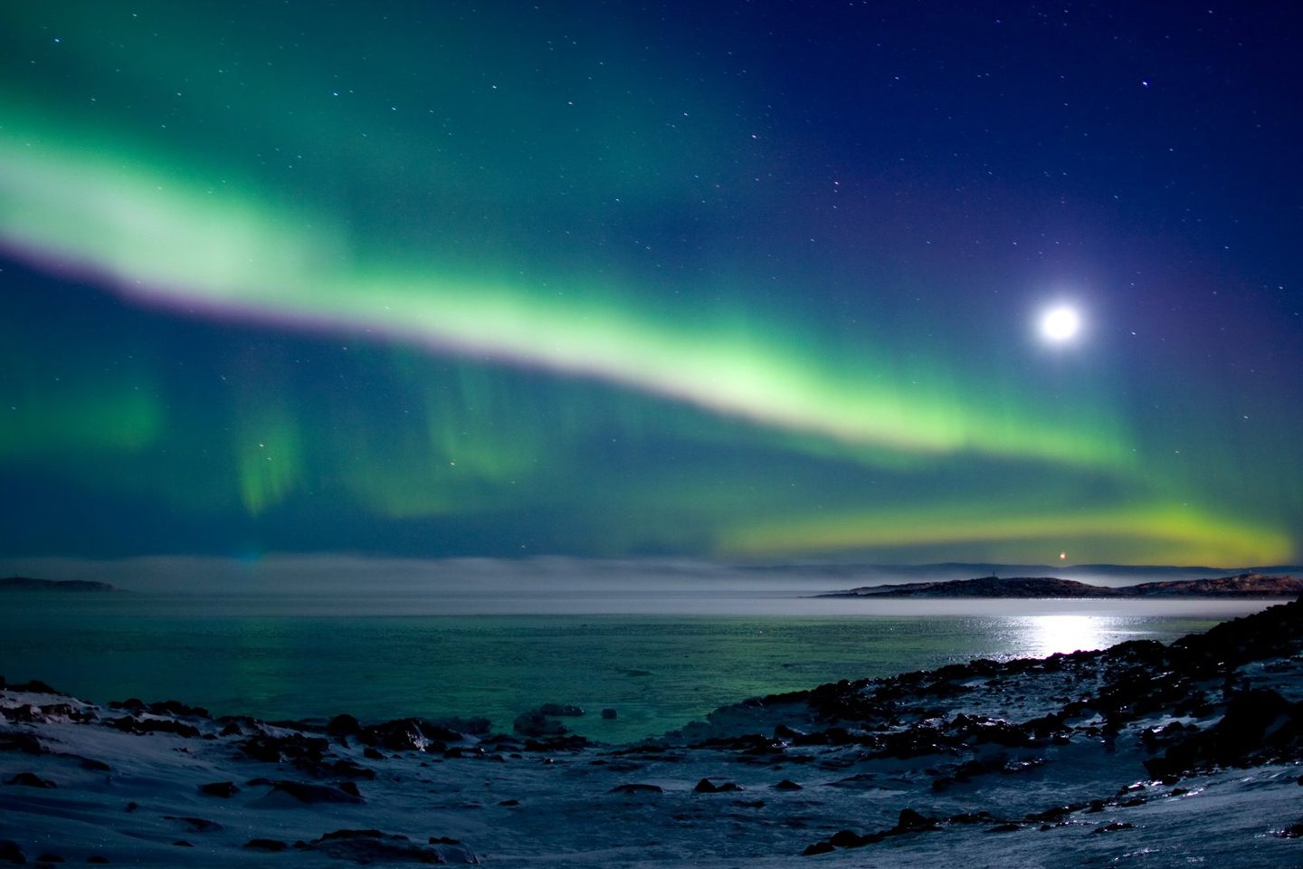 Los mejores sitios para ver la aurora boreal en Canadá